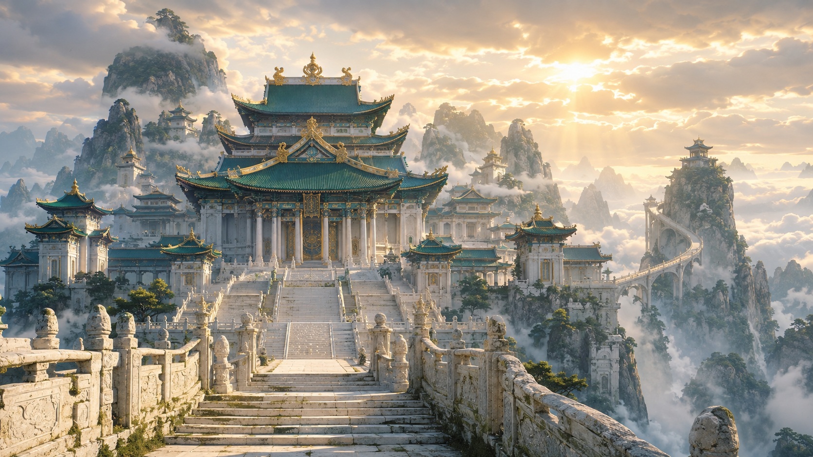 東方仙宮全景