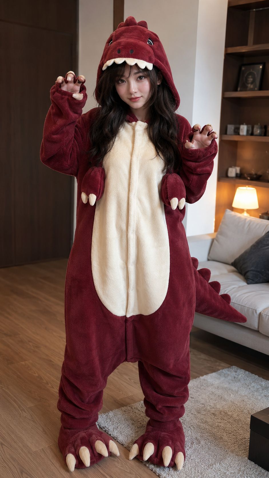 恐龍連身睡衣造型(Kigurumi)