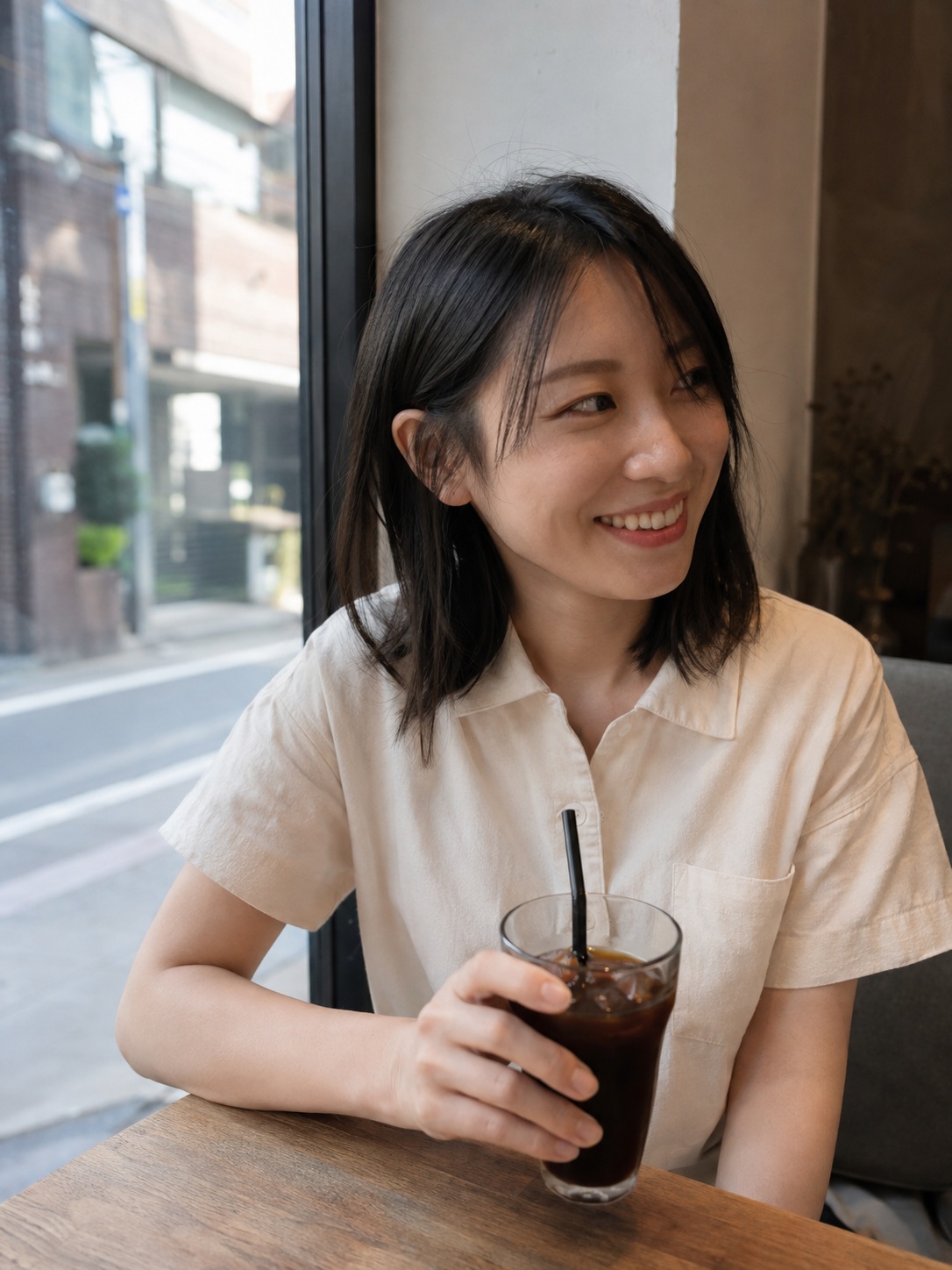 生成一張獨立的直式3:4寫實照片，不要拼圖。主角為28歲成年日本…